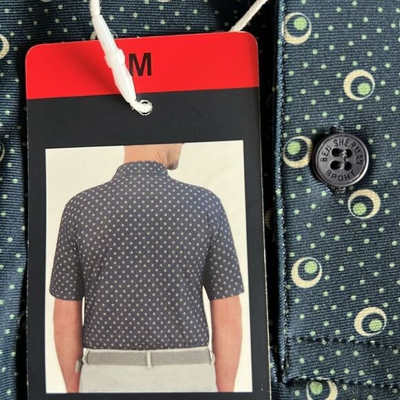 Ben Sherman Men’s Dark Blue Polo Shirt - Picture 2 of 8